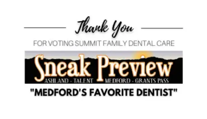 Summit_Logo_Dr_Erickson_Dr_Keck_Dr_Kaiser_1420 E. McAndrews Rd, Medford, OR 97504 Medford's Favorite Dentist Logo